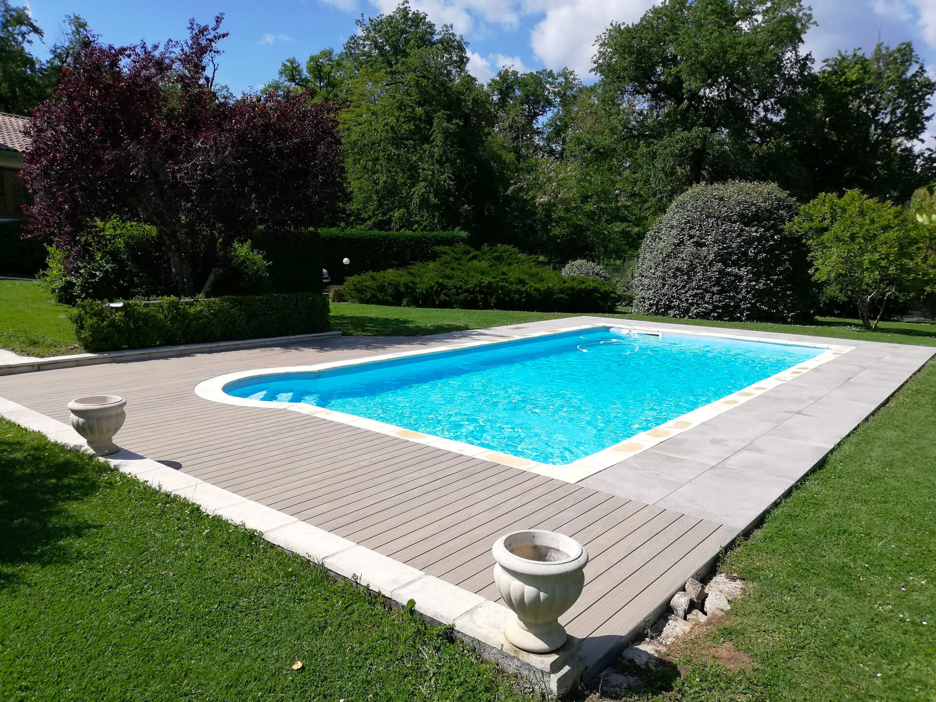 Creation terrasse piscine Toulouse