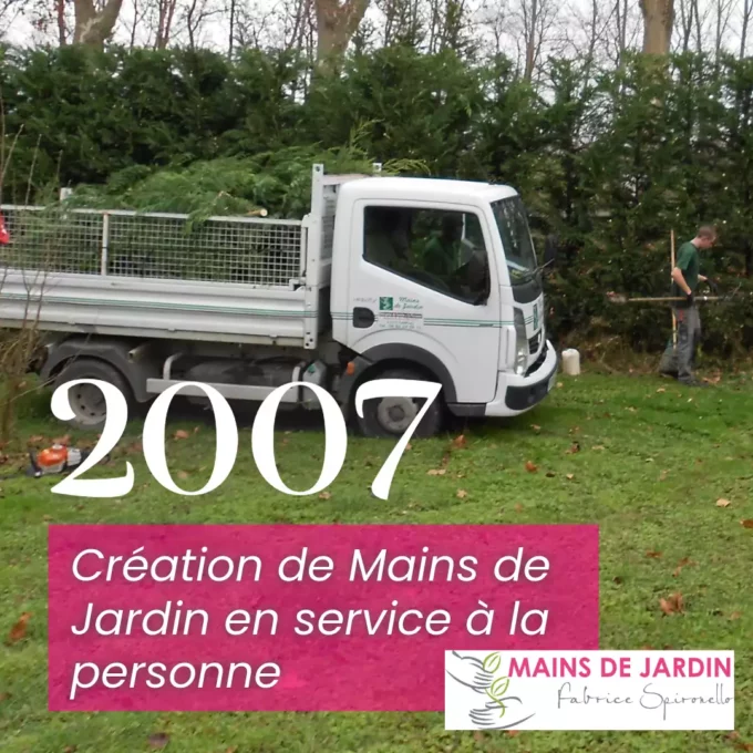 2007 Historique Spironello paysagiste toulouse