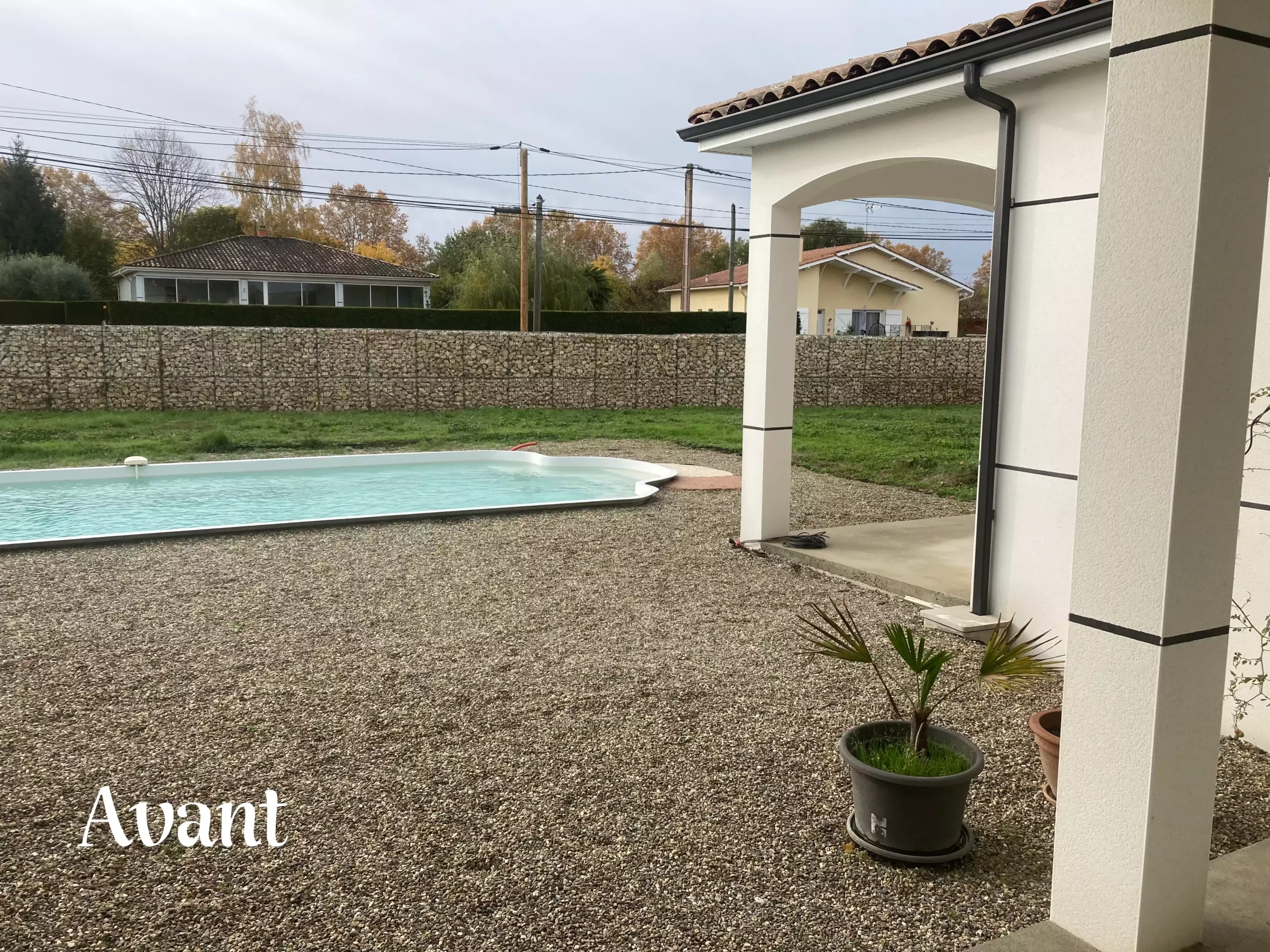 Paysagiste Toulouse jardin contemporain Spironello - avant