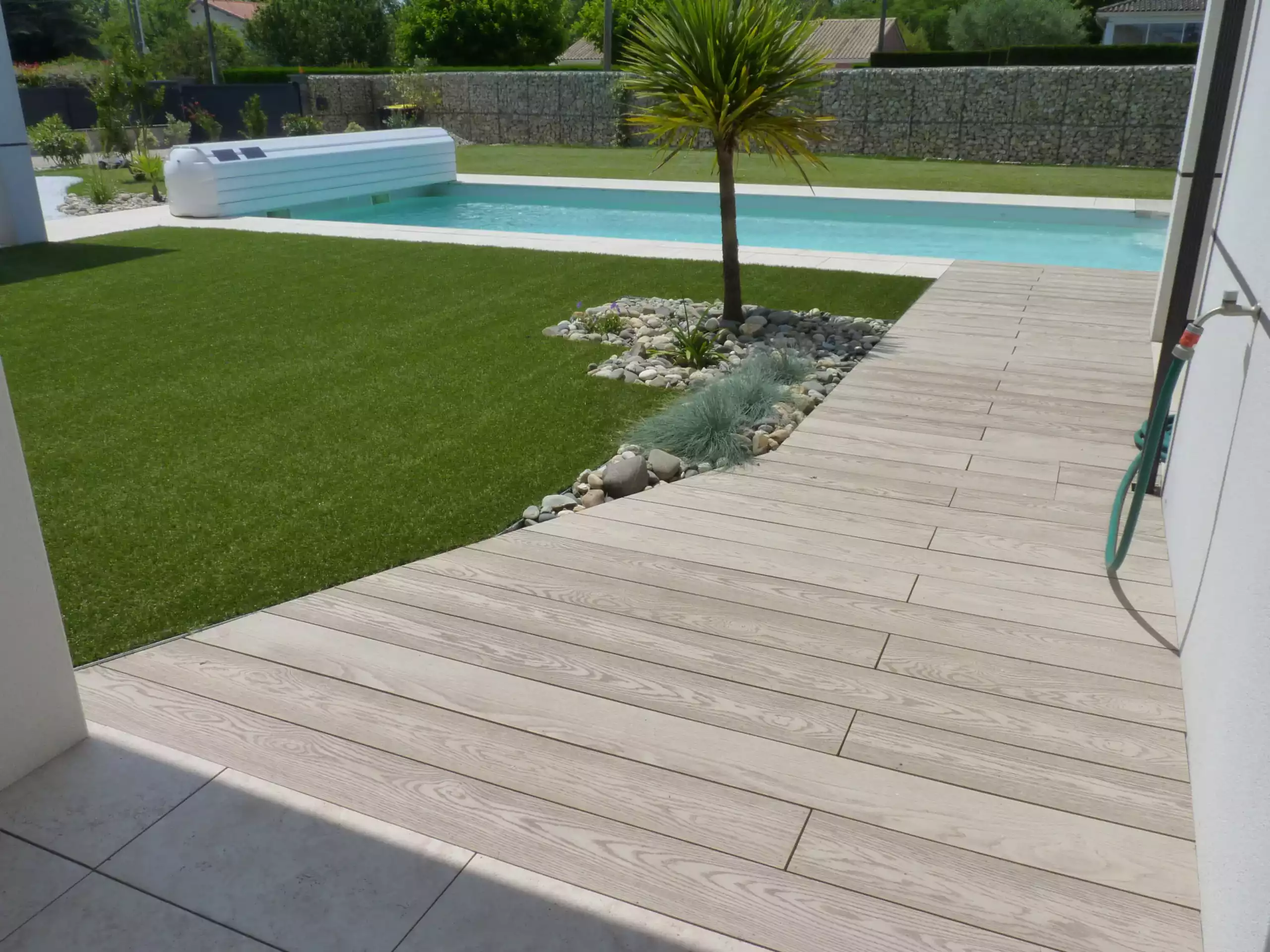 Jardin moderne paysagiste toulouse spironello