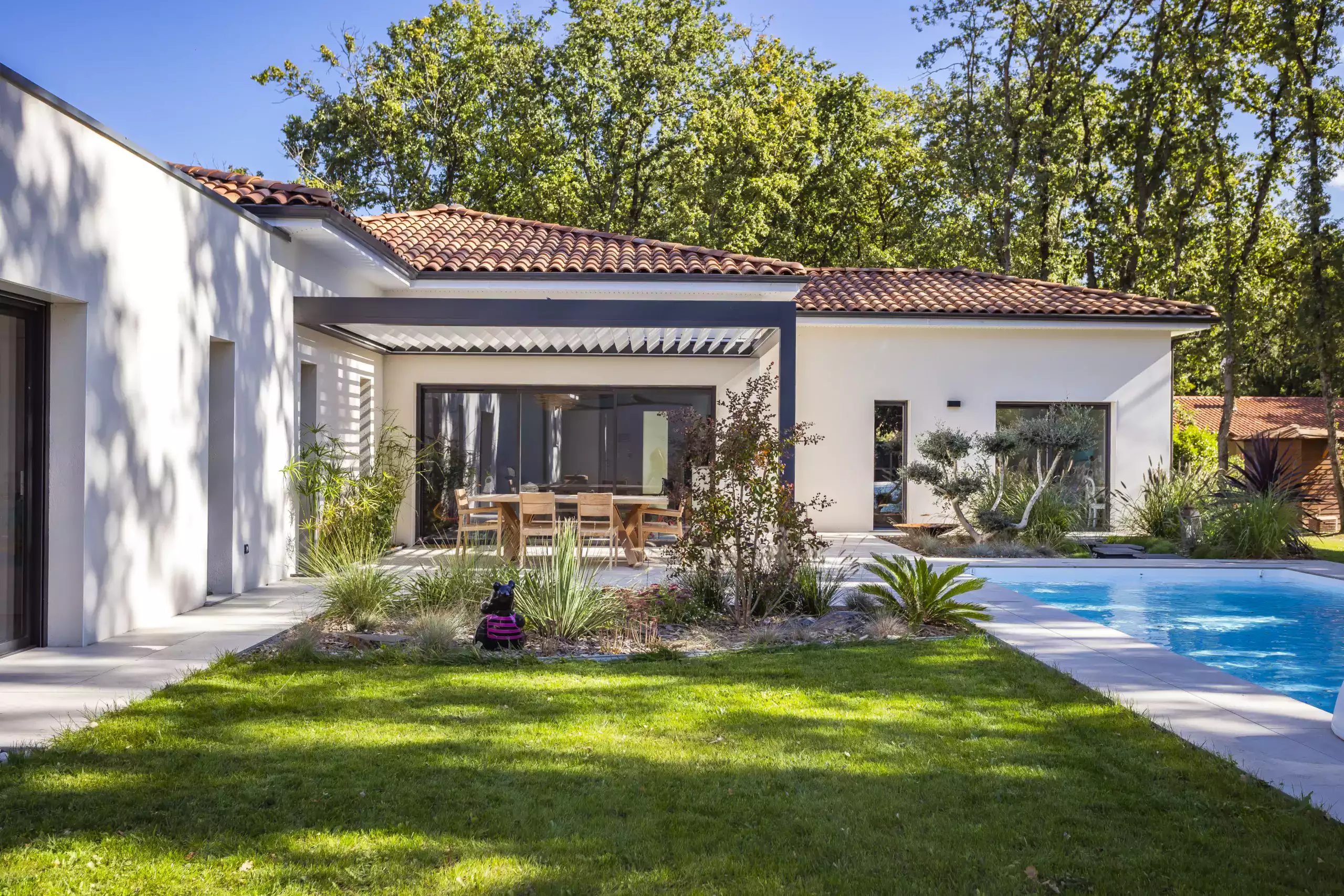 Paysagiste Toulouse jardin meditterrannéen Spironello