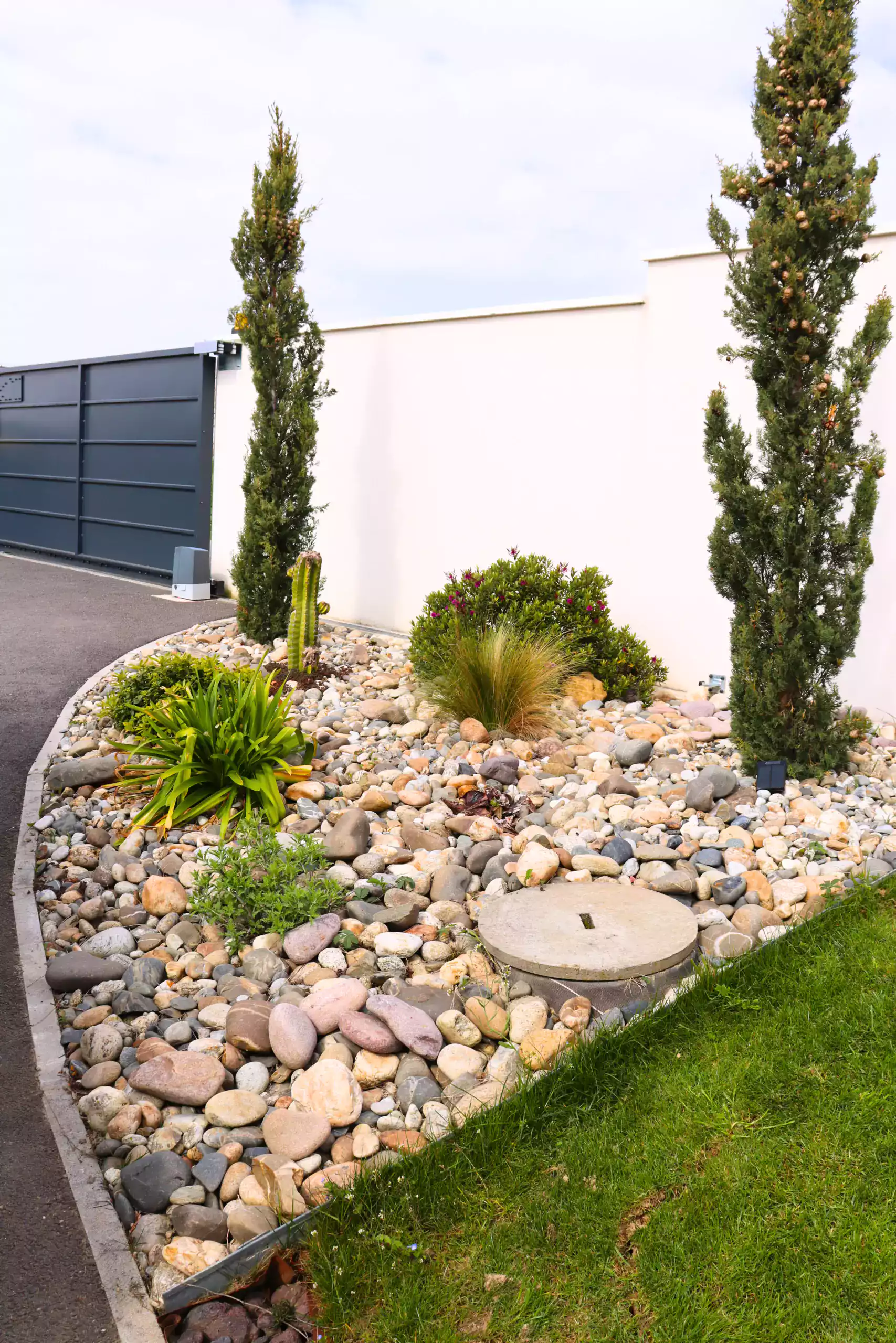 massif végétal maison neuve paysagiste toulouse