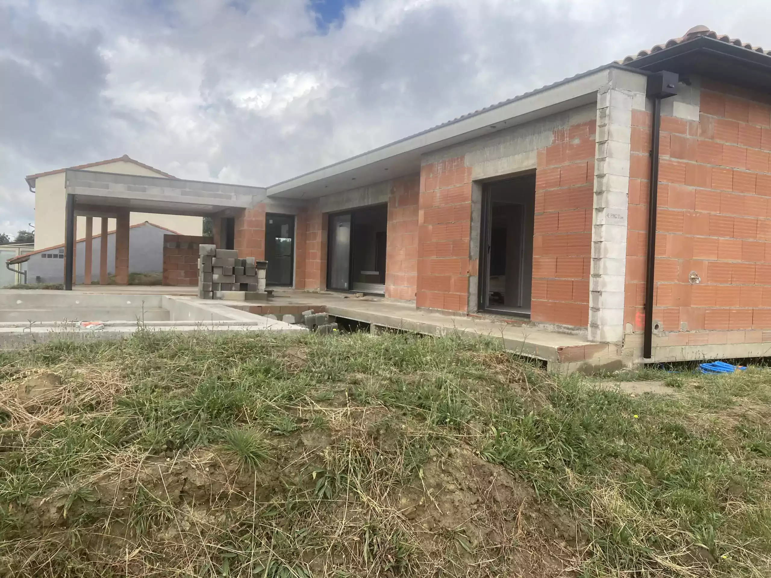 avant projet maison en construction toulouse paysagiste spironello