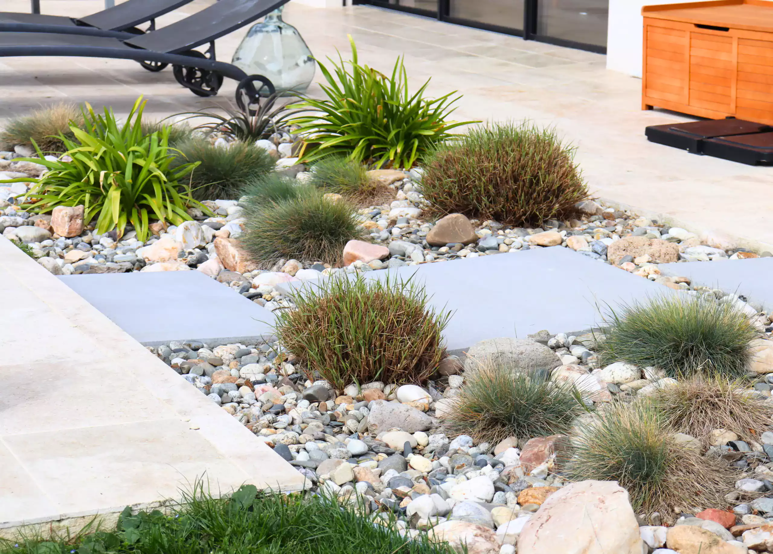 jardin mediterrannéen terrasse spironello paysagiste