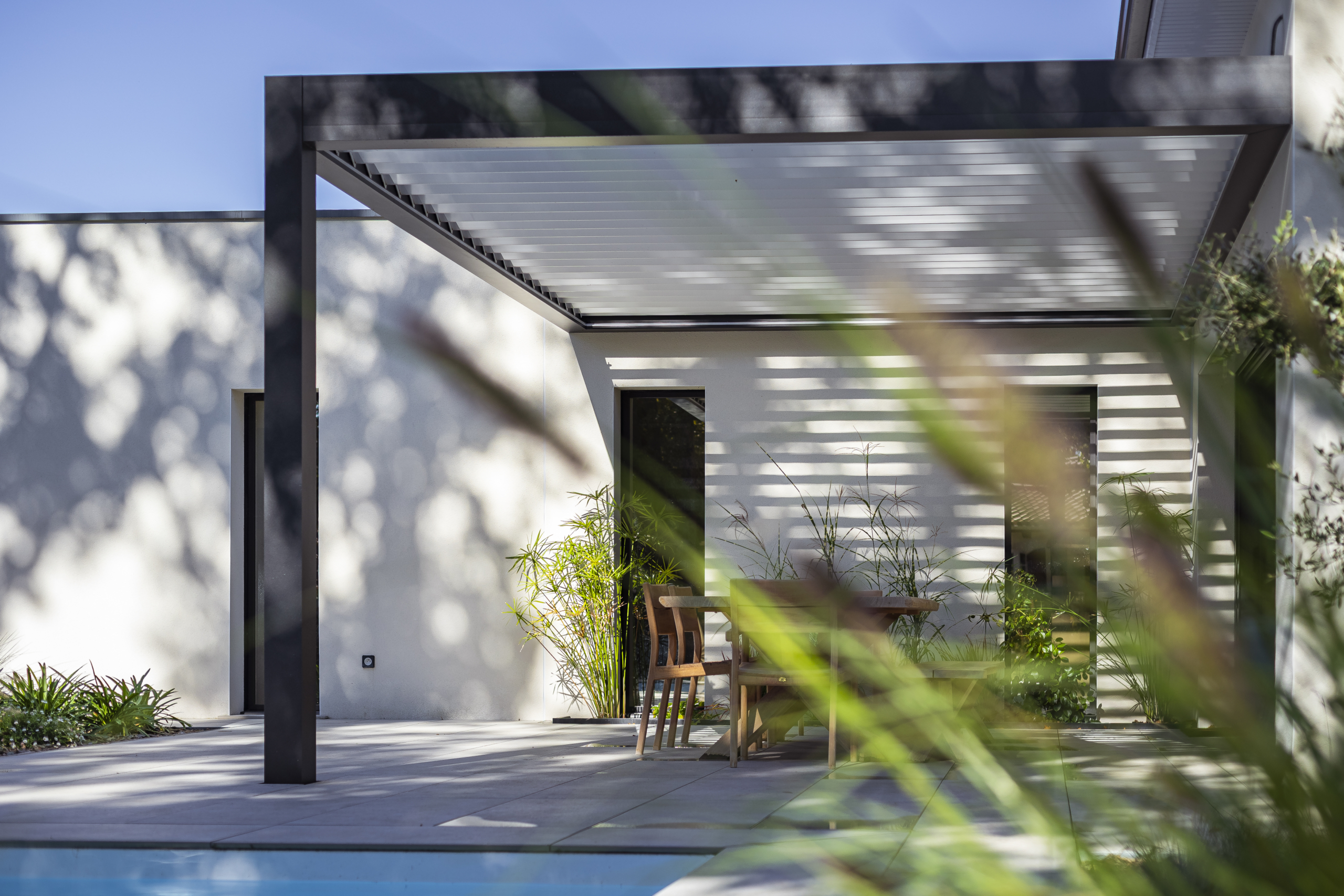 Pergola bioclimatique