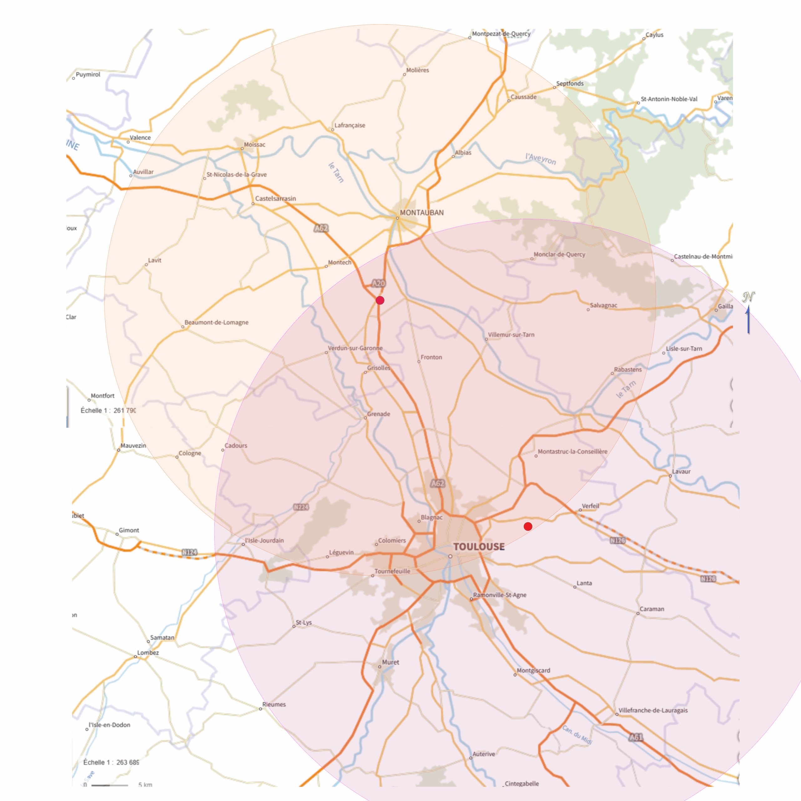 zone d'intervention