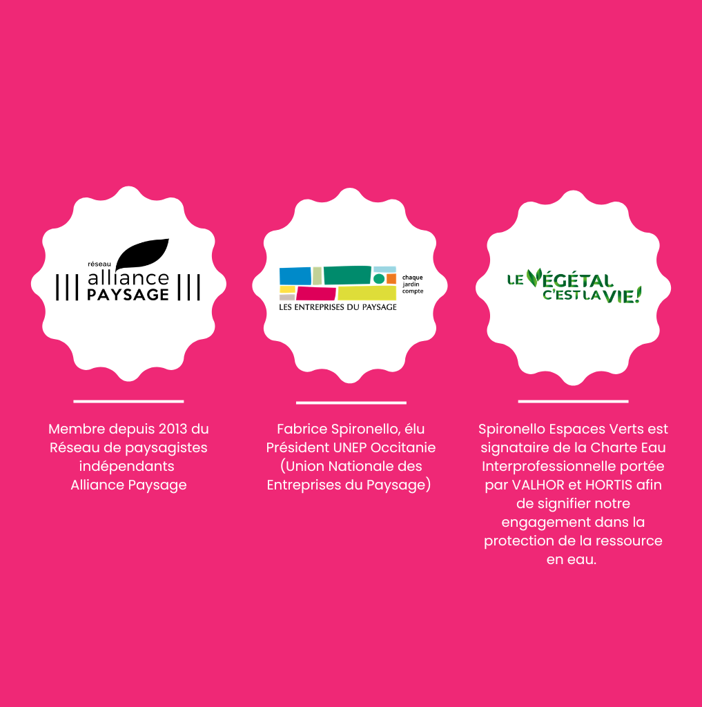 Engagements et certifications Spironello Espaces Verts
